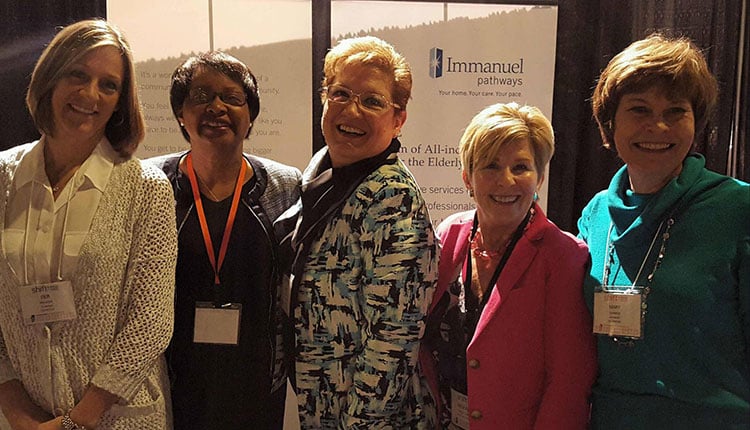 Immanuel Communities team at the 2016 ICAN Women's Leadership Conference