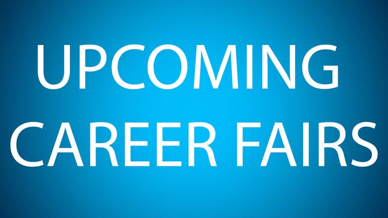 Upcoming Career Fairs