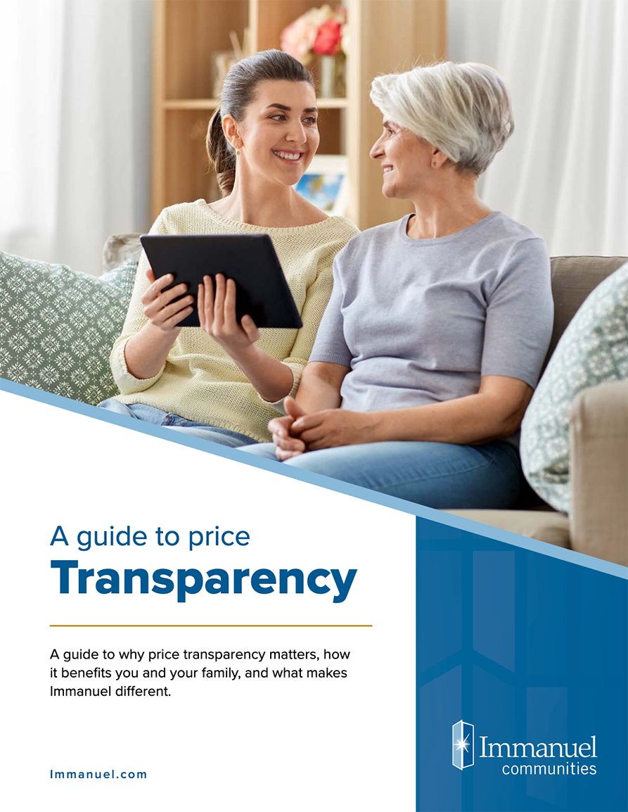 Price Transparency Guide Cover Page - Smaller Version