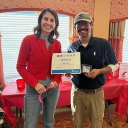 Blake Farias is Immanuel Village's CHRIST Promises Award recipient for the quarter.