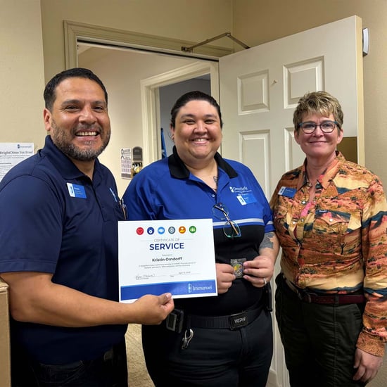 Kristin Orndorff is Deerfield's 4Q CHRIST Promises Award recipient.