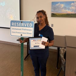Lydia Ruganji is a participant care aide at Immanuel Pathways PACE® of Central Iowa.