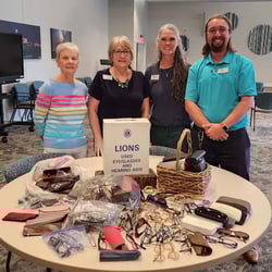 Lakeside holds eyeglasses and hearing aids donation drive.