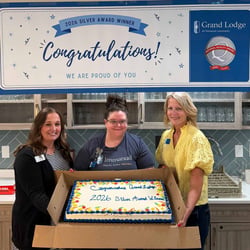 Grand Lodge is proud to be recognized with the AHCA/NCAL Silver National Quality Award.