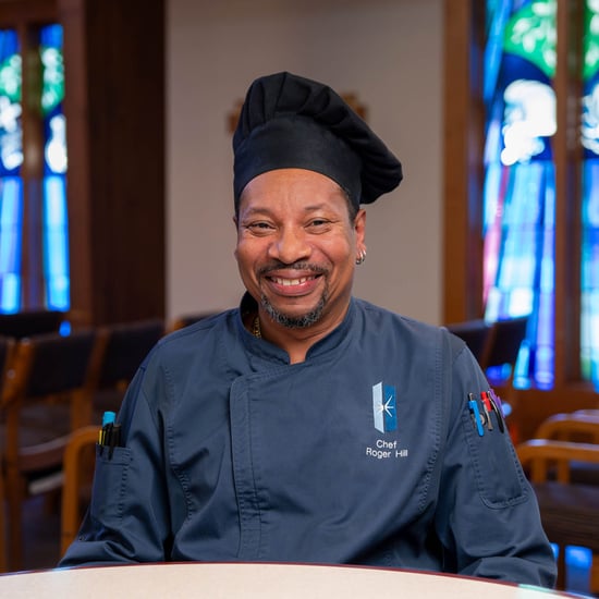 Roger Hill is the executive chef at Immanuel Courtyard.