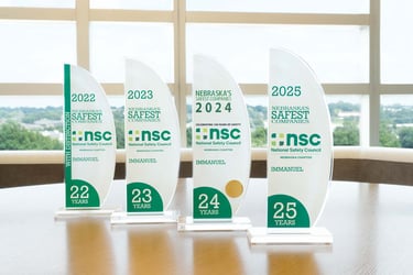 Immanuel named one of Nebraska’s Safest Companies for 25th consecutive year