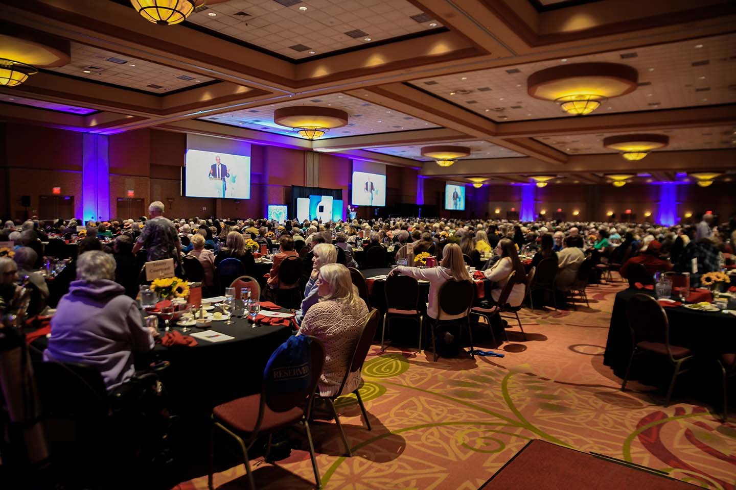 Wide photo of crowd at Celebrating ONE Immanuel event