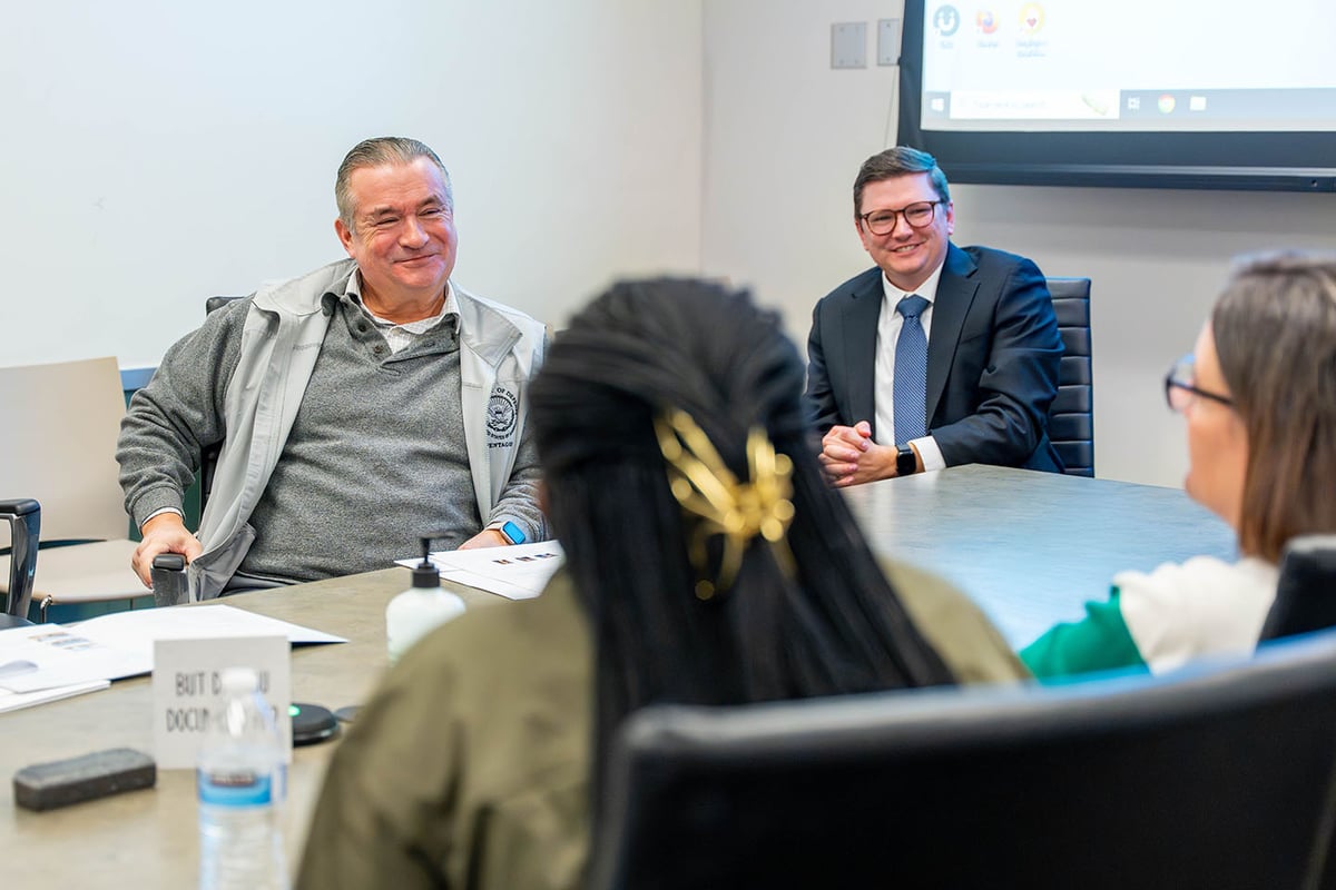 U.S. Representative Don Bacon visits Immanuel Pathways of Eastern Nebraska.