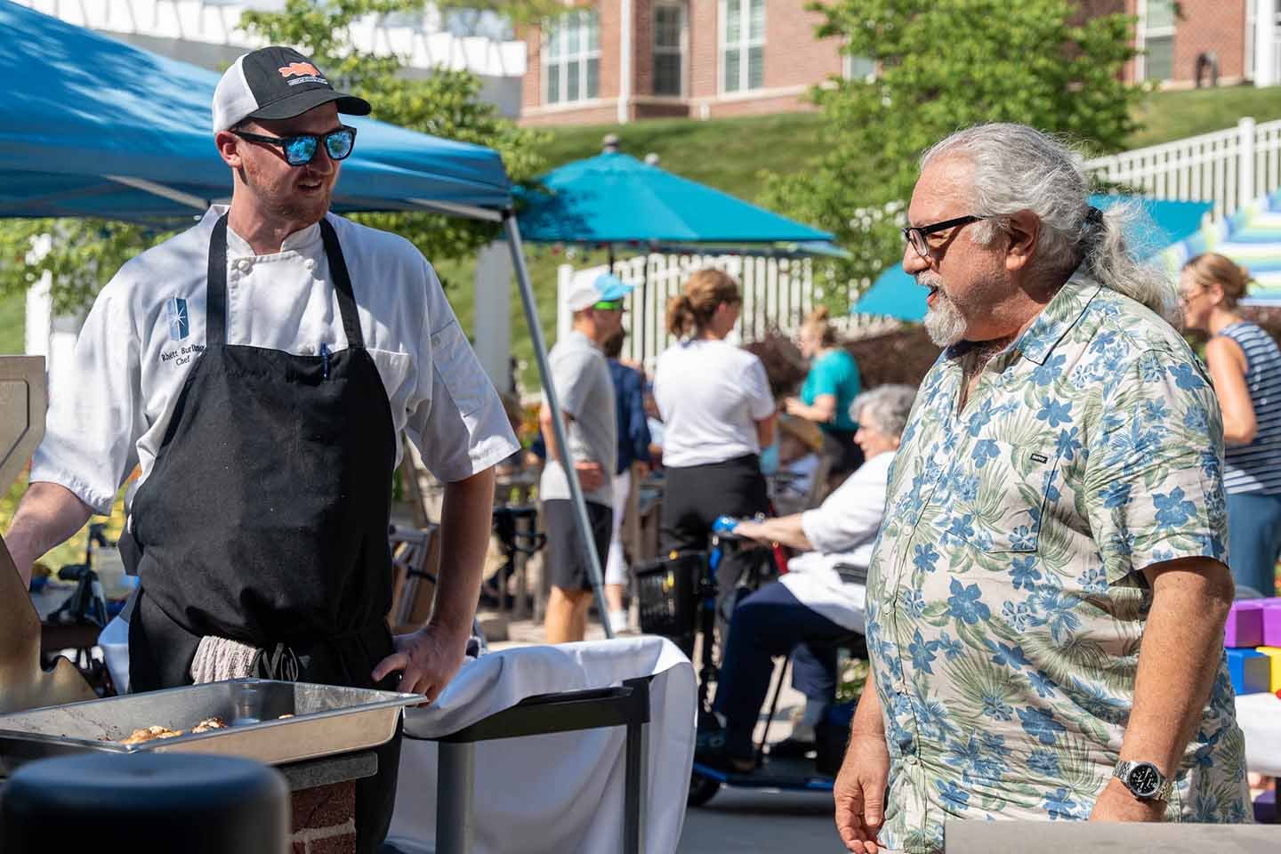 The Landing team came together to host a block party in celebration of America’s 250th birthday.