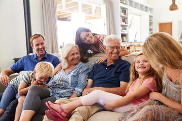 Family spending time together.