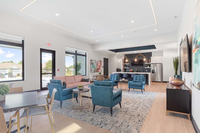 Bloom Clubhouse Interior