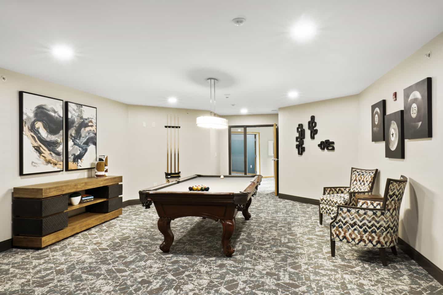 Game room at Copper Shores Village