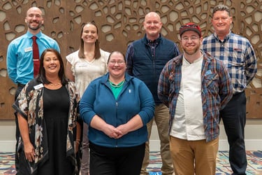 Immanuel team members presented their innovative ideas at the first Doors to the Future Spark Tank event.