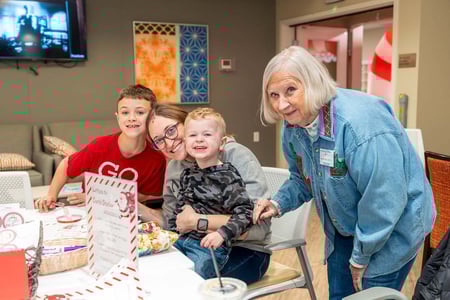 Arboretum Village celebrated its second annual Jingle Mingle for residents, staff members, and families.