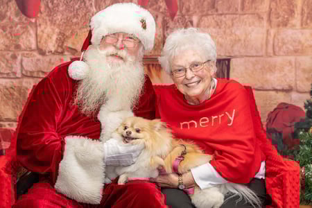 Arboretum Village celebrated its second annual Jingle Mingle for residents, staff members, and families.