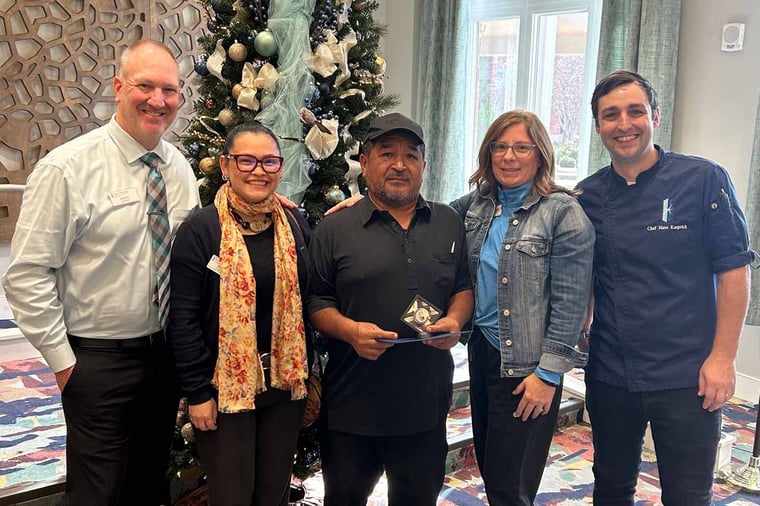 Dolores Martinez is Pacific Springs' quarterly CHRIST Promises Award winner.