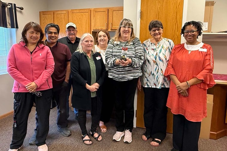 The Trinity campus recently had a food drive.