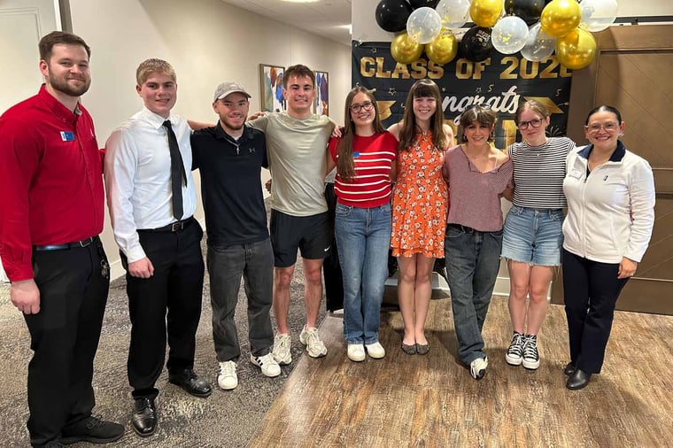 Pacific Springs in Omaha, Nebraska, celebrated its graduating servers with a special social event. 