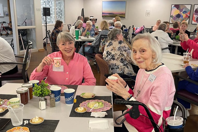 Copper Shores Village hosted its first Mother’s Day Tea for residents.