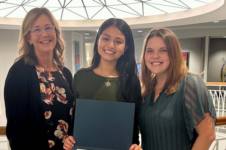 Presaiah Correa is The Landing's quarterly CHRIST Promises Award recipient.