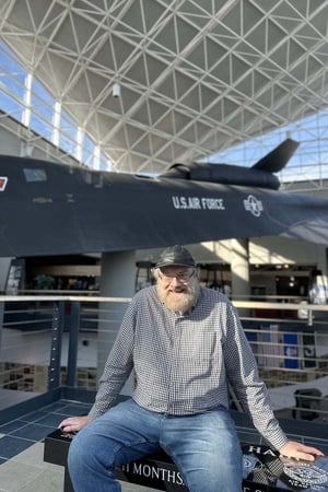 Residents and staff from Immanuel Arboretum Village visited the Strategic Air Command Aerospace Museum