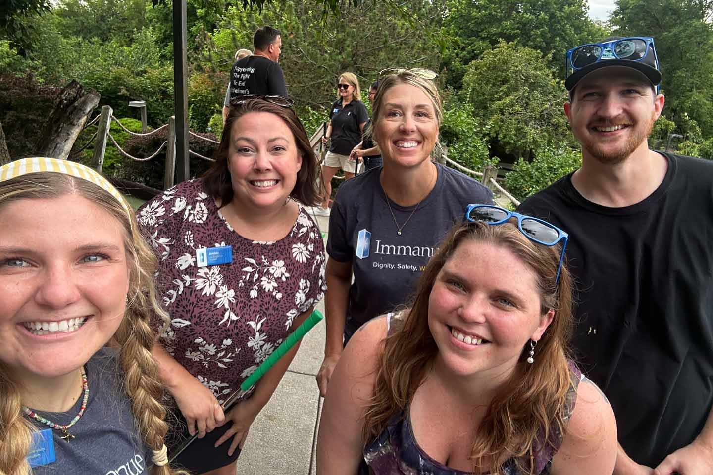 Members of the leadership team from The Landing.