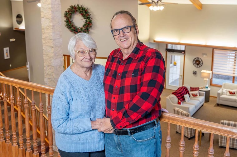 Candie and Erle Carter are residents at Trinity Village in Papillion, Nebraska.