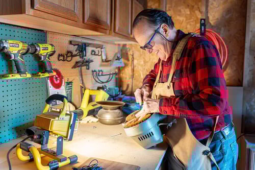 Erle Carter is a resident at Trinity Village in Papillion, Nebraska.