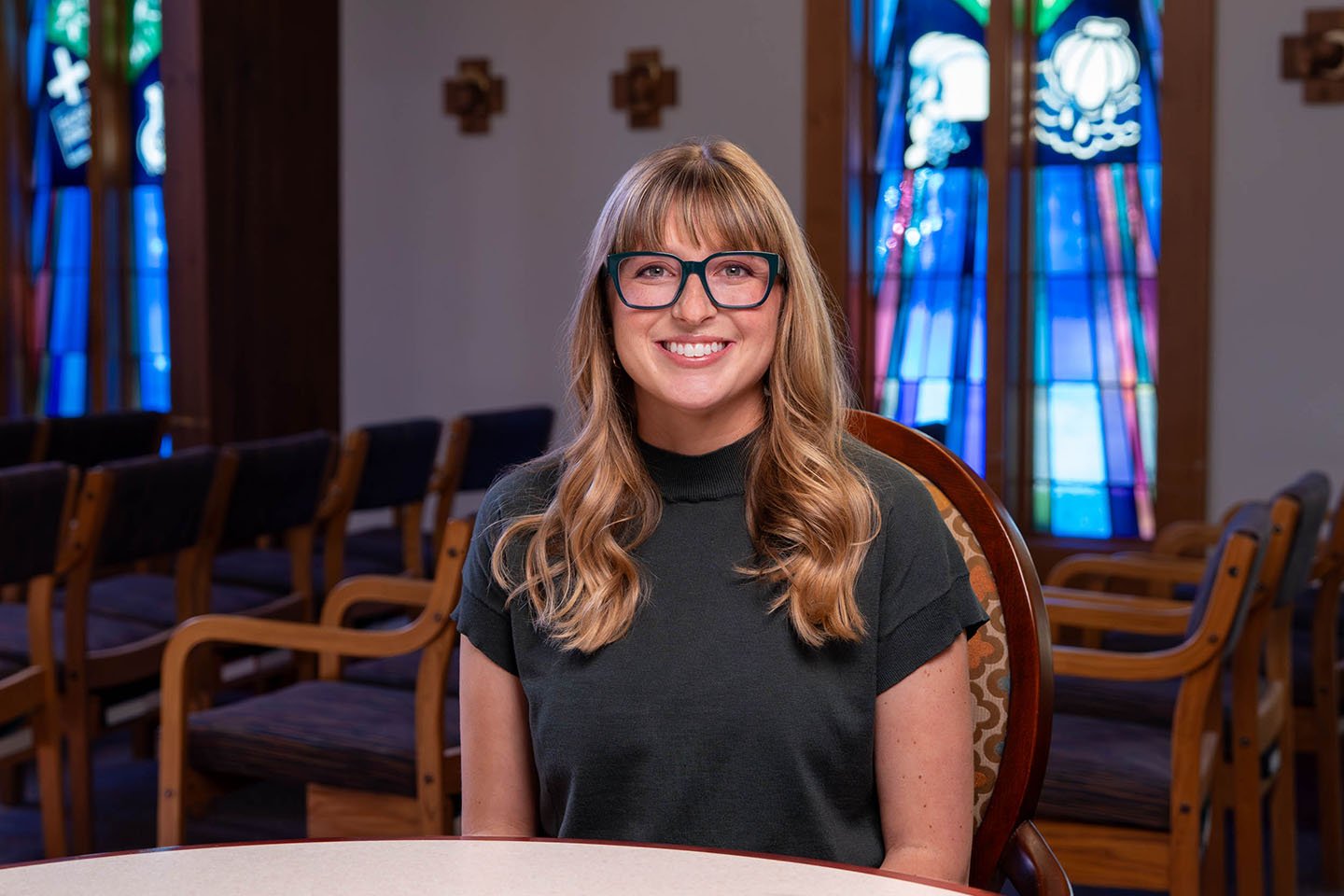 Holly McDonald is the administrative assistant at Newport House.