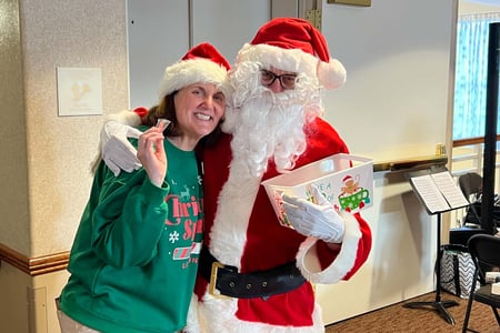 Melanie Doyel is the life enrichment coordinator at The Landing.