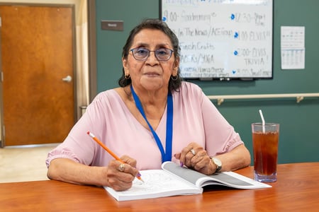 Vera Campos is a PACE® participant at Immanuel Pathways of Eastern Nebraska.
