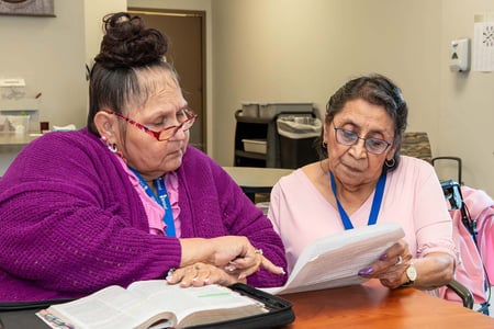 Vera Campos is a PACE® participant at Immanuel Pathways of Eastern Nebraska.