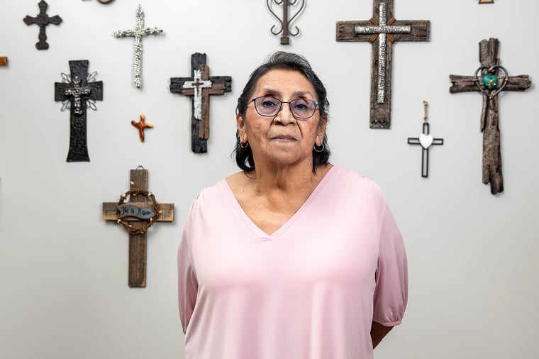 Vera Campos is a PACE® participant at Immanuel Pathways Eastern Nebraska.