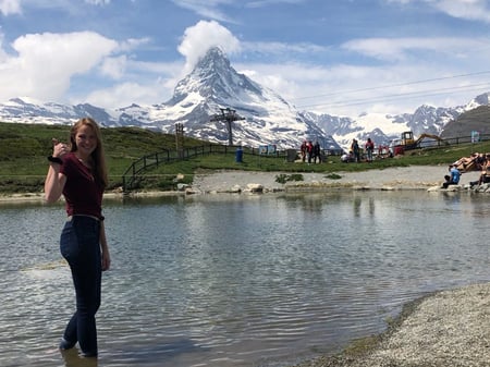 Emma Storms, marketing specialist at Immanuel, travels often with her family and friends.
