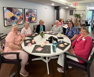 Copper Shores Village hosted its first Mother’s Day Tea for residents.