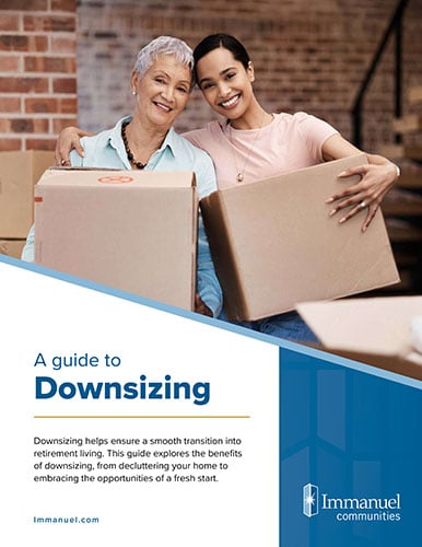 Thumbnail image of a guide to downsizing