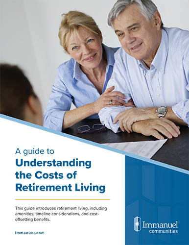 A guide to understanding the costs of retirement living thumbnail image.