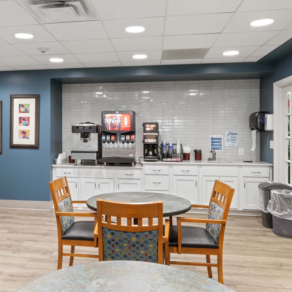 On-site market at Immanuel Village.