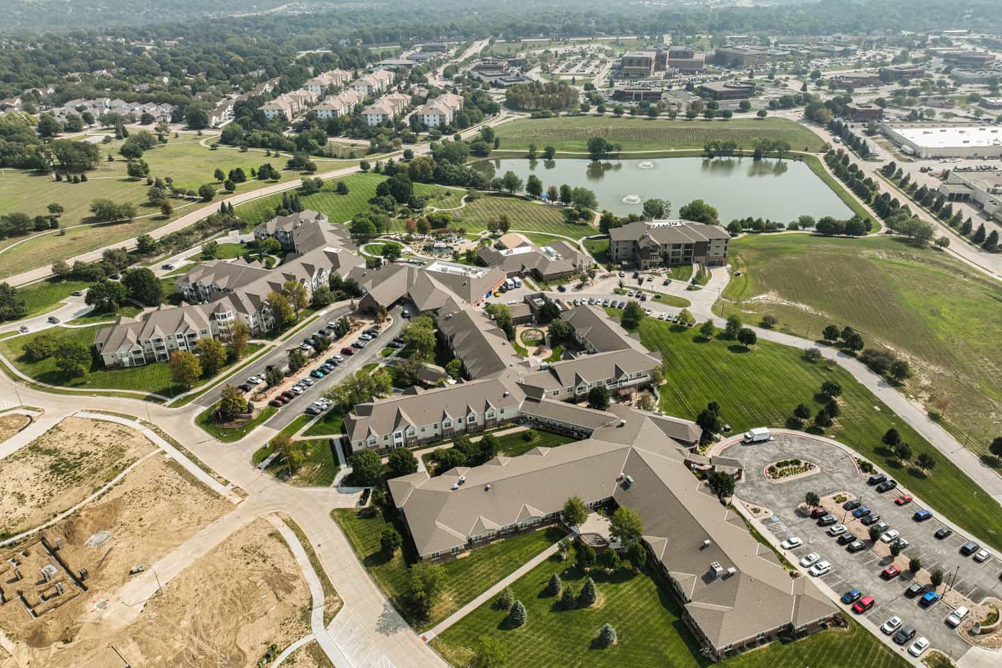 Aerial View - Lakeside Campus