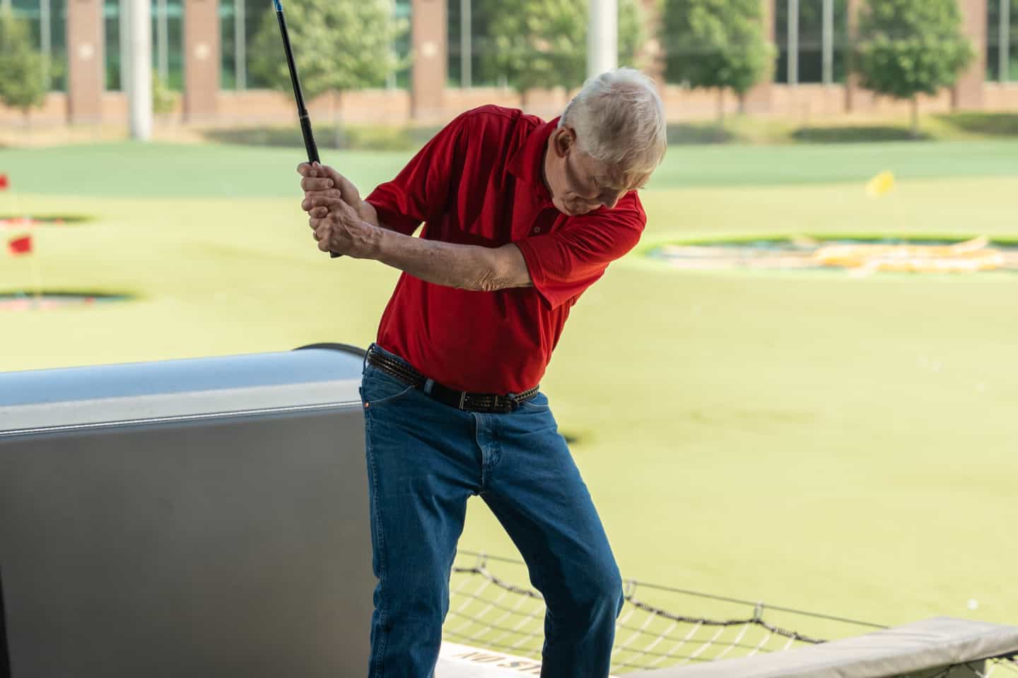 Residents at Top Golf