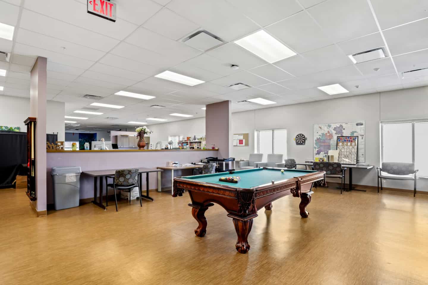 Activity Room - Pool Table