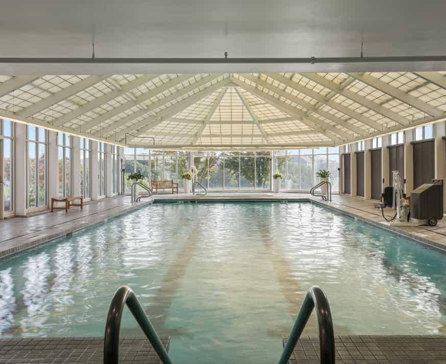 Indoor pool at Lakeside.